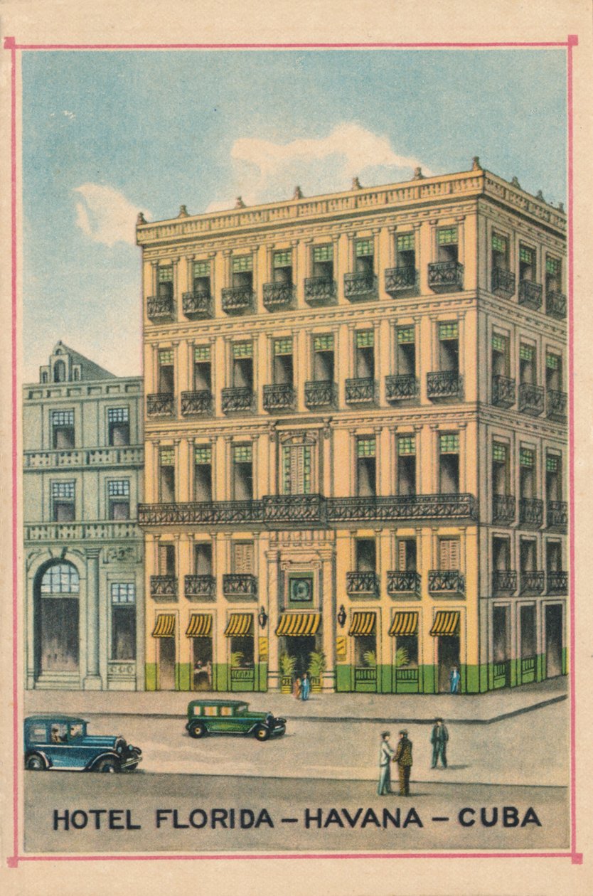 Otel Florida - Havana - Küba, c1910 by Unbekannt