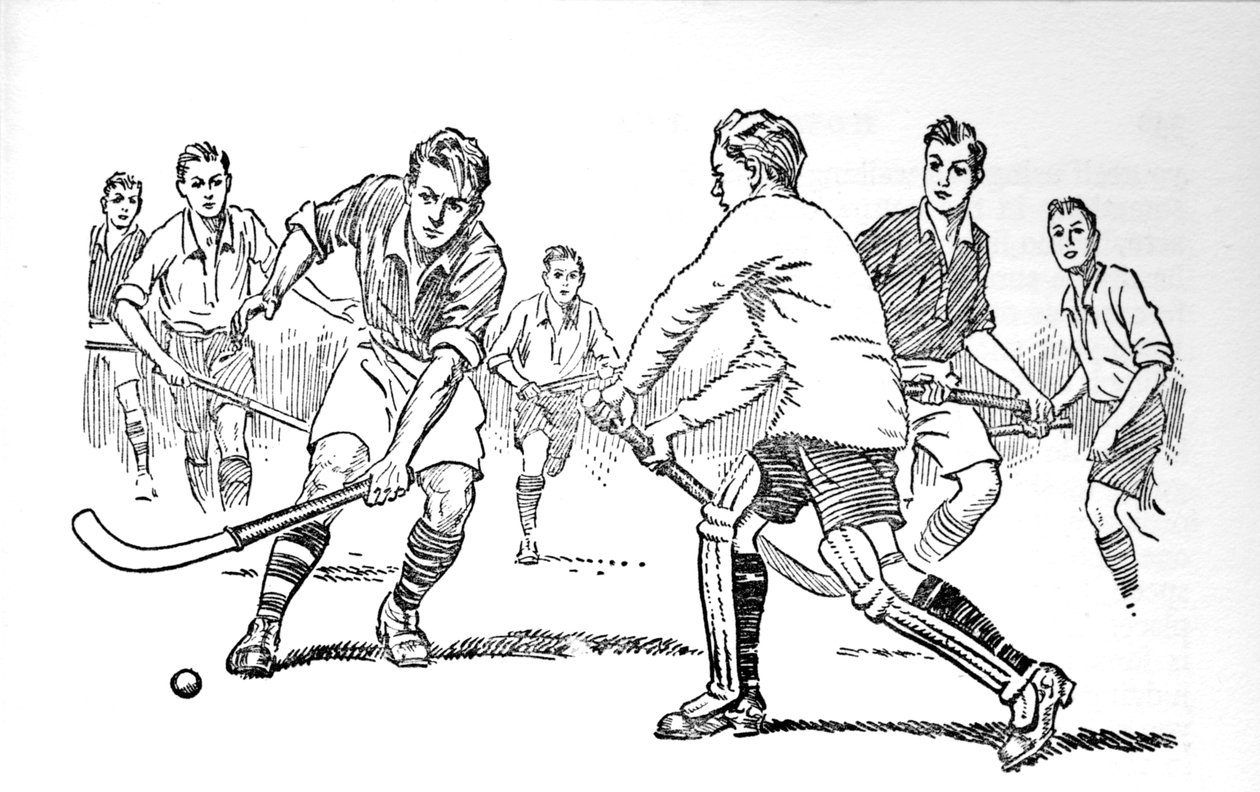 Hokey Nasıl Oynanır, 1937 by Unbekannt