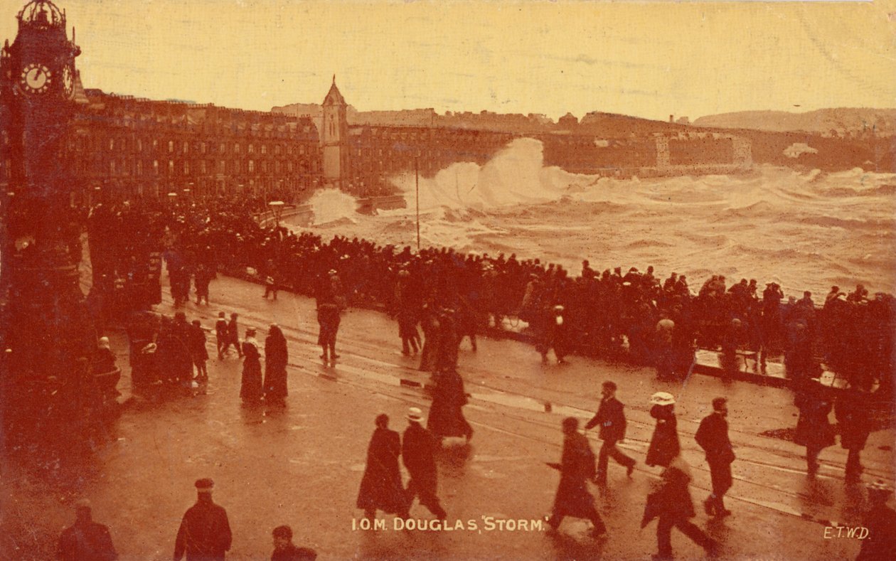 I.O.M. Douglas, Fırtına, c1913 by Unbekannt
