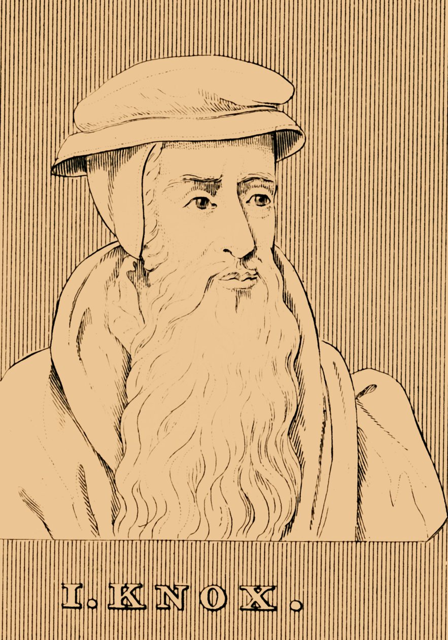 I. Knox, c1513-1572, 1830. by Unbekannt