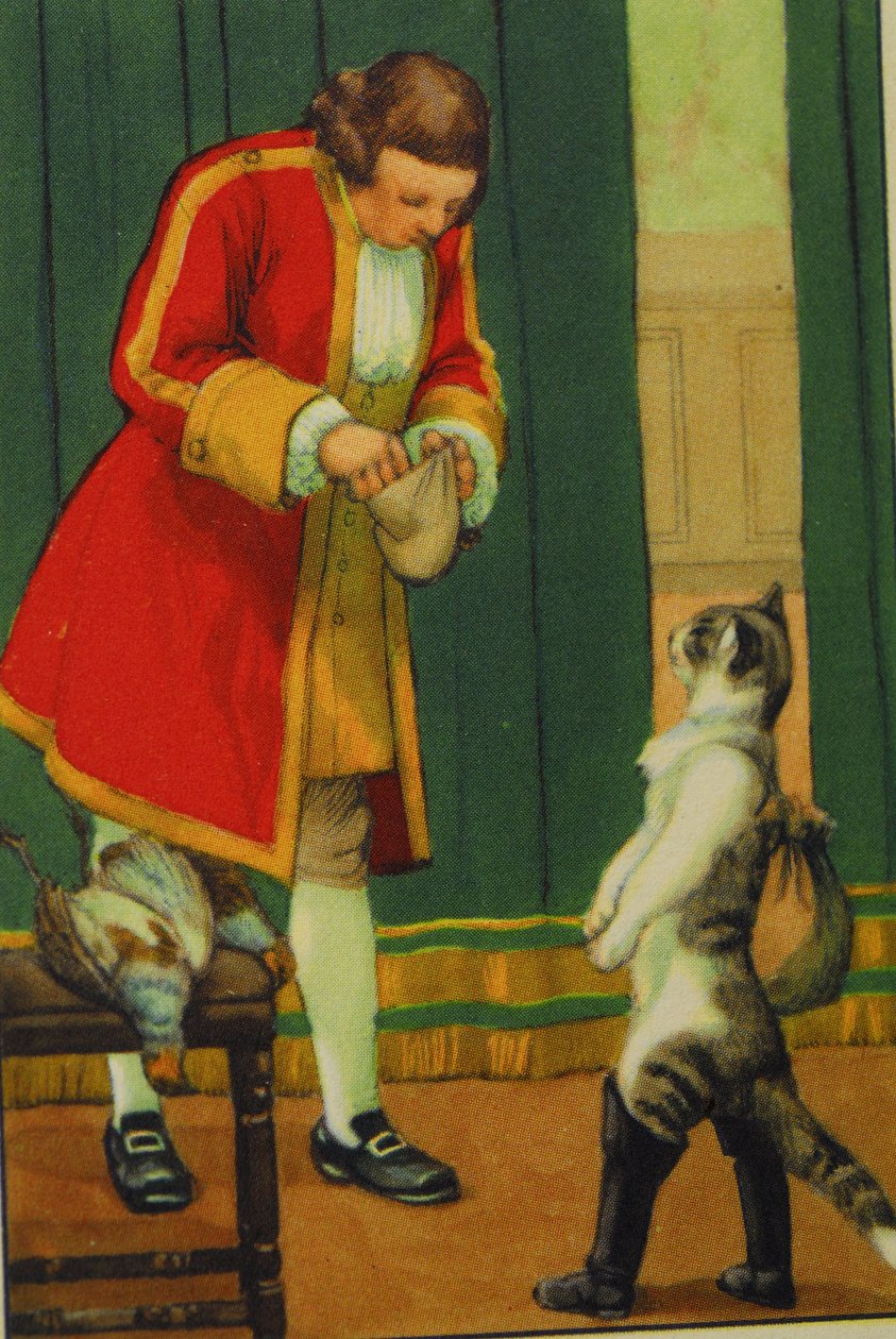 Çizim/Çizme Kedi/Conte de Perrault by Unbekannt