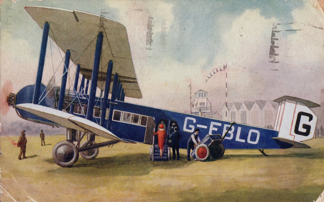 Imperial Airways Liner, Argosy, 1934. by Unbekannt