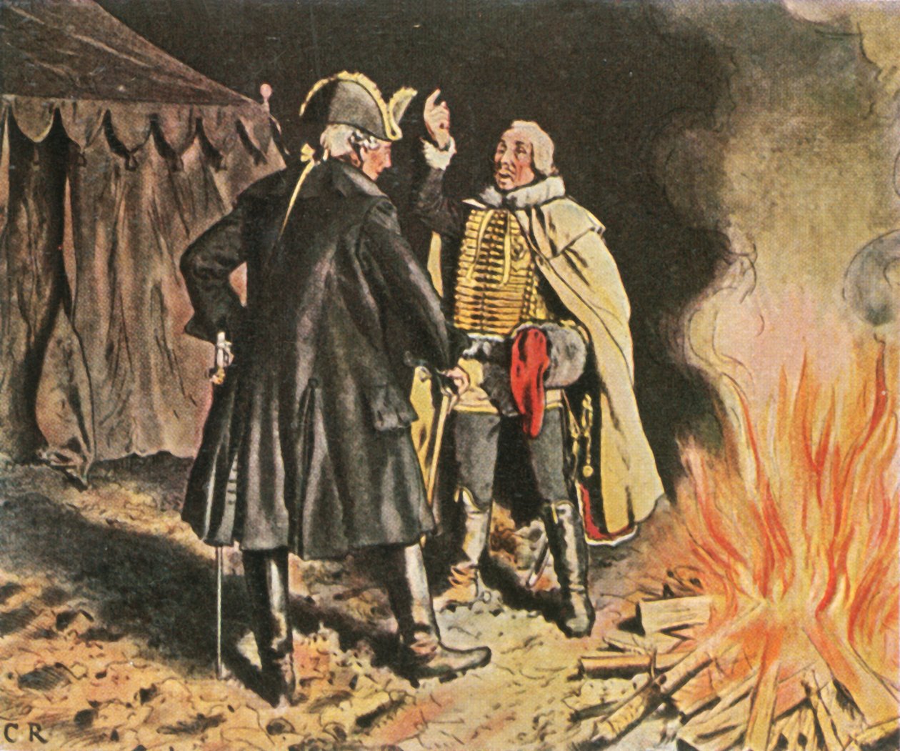 Bunzelwitz kampında, Eylül 1761, 1936. by Unbekannt