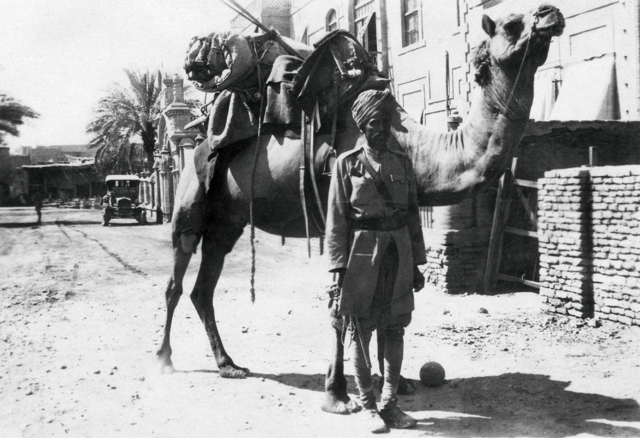 Hint deve askeri, Bağdat, 1918 by Unbekannt