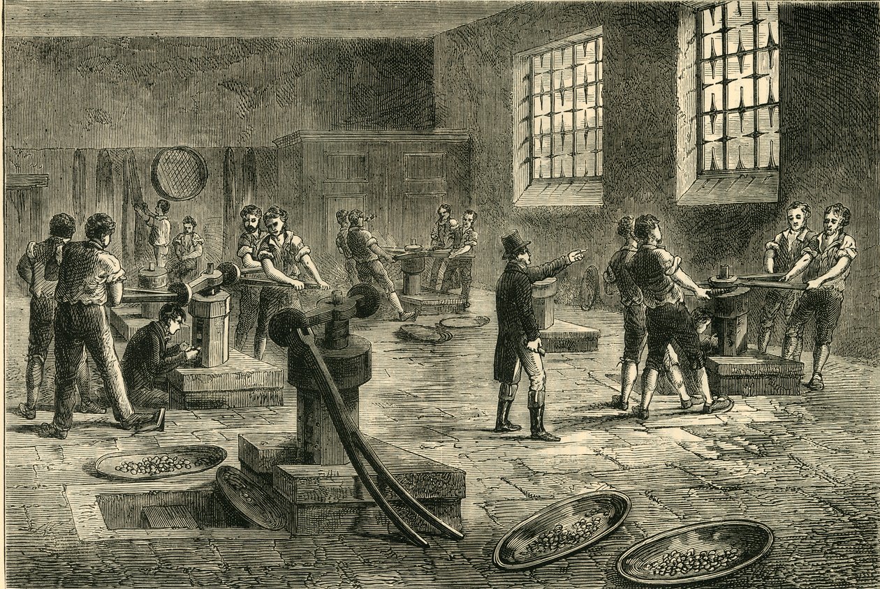 Darphanenin içi, c1872. by Unbekannt