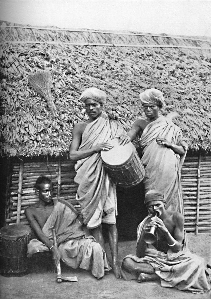 Irula erkekleri, Hindistan, 1902 by Unbekannt