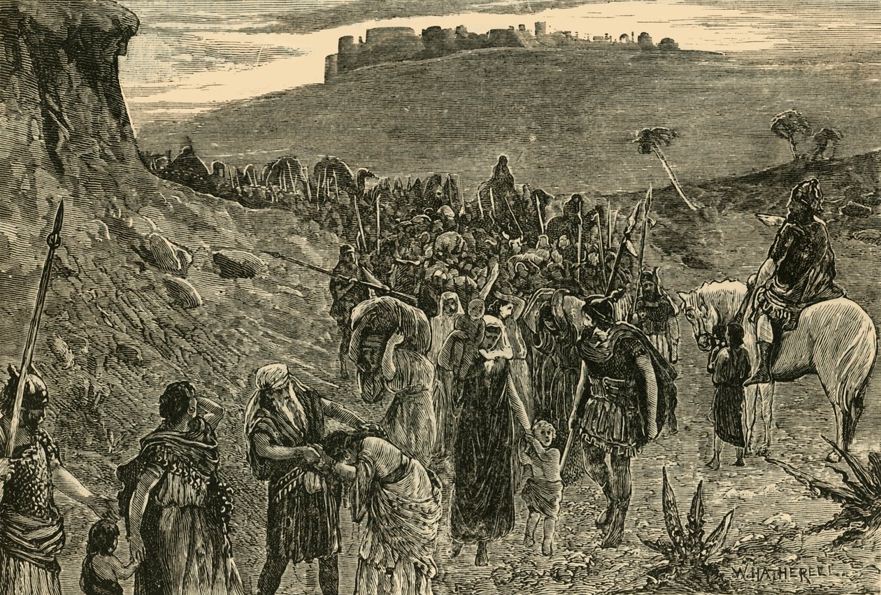 İsrailliler Esarete Giriyor, 1890. by Unbekannt