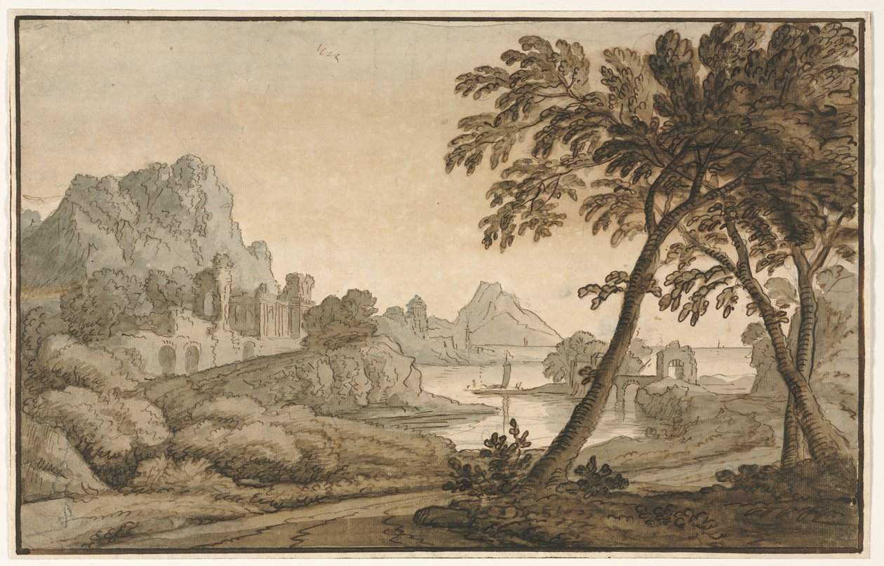 İtalyan Manzarası, 1700