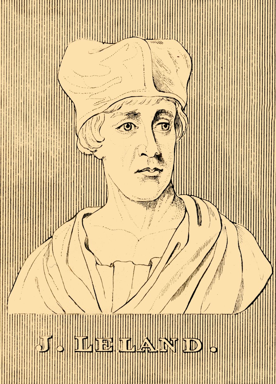 J. Leland, c1503-1552, 1830. by Unbekannt