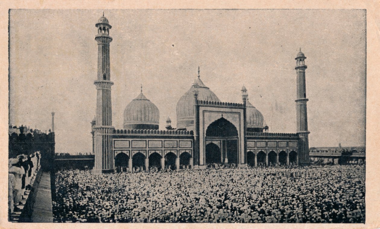 Jama Mescidi, Delhi, c1900 by Unbekannt