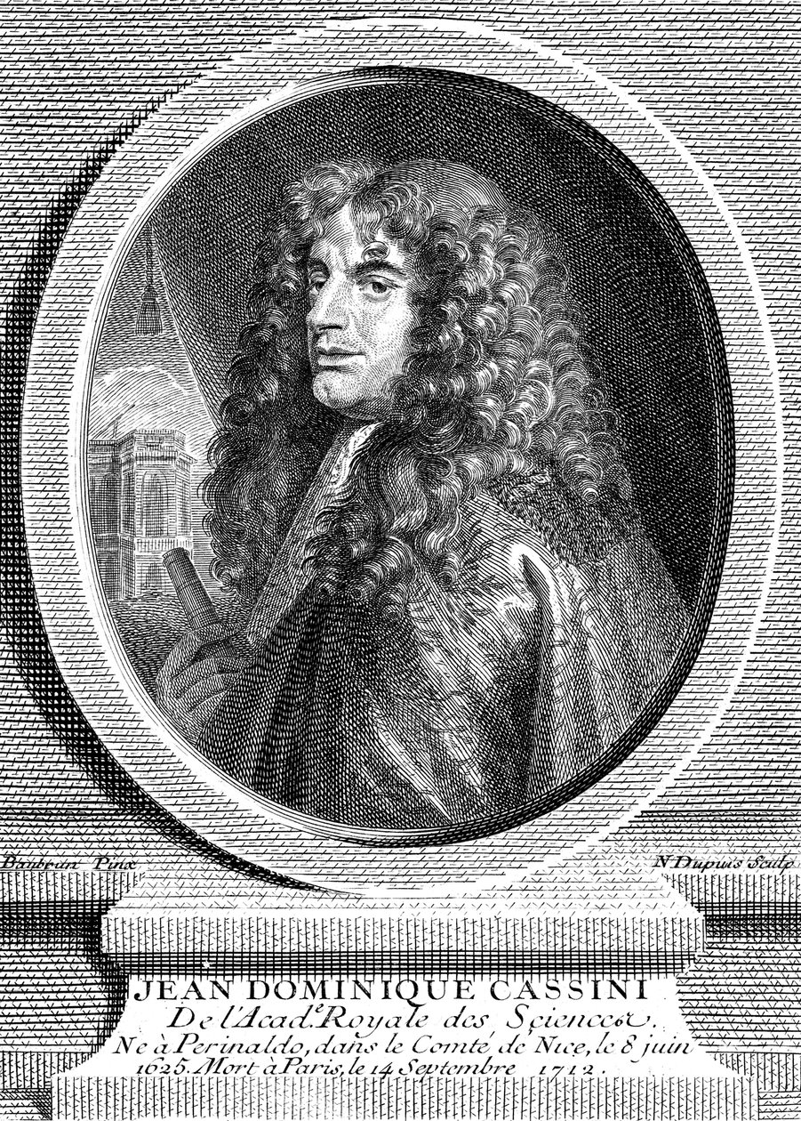 Jean-Dominique Cassini, İtalyan asıllı Fransız astronom, 1777 by Unbekannt