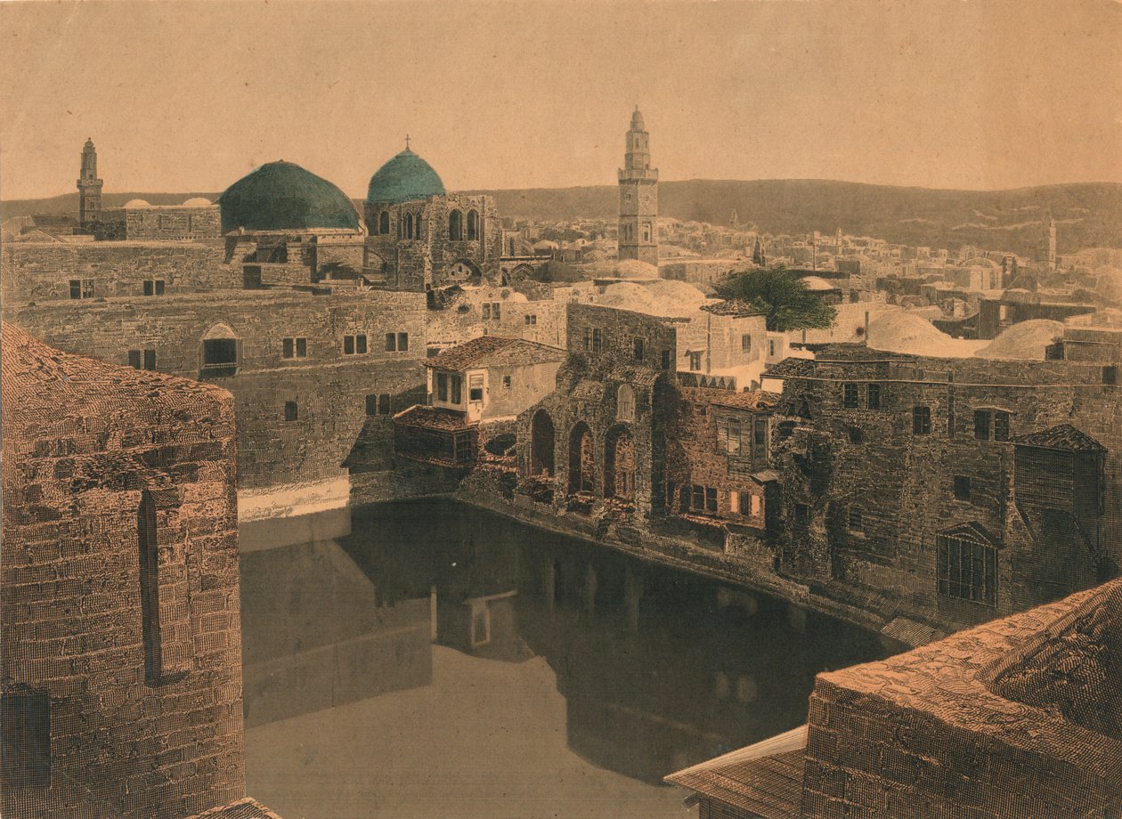 Kudüs, 19. yüzyılın ortaları. by Unbekannt