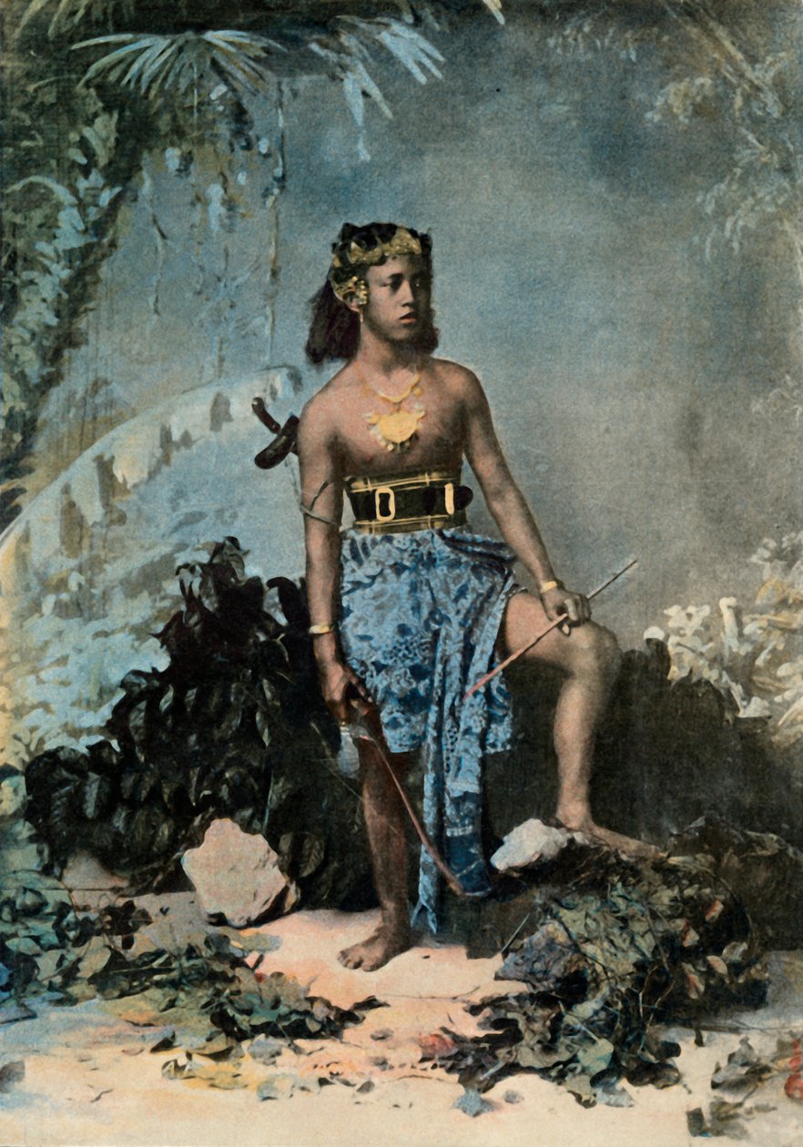 Genç Samoalı Kız, Genç Samoalı Kız, 1900. by Unbekannt