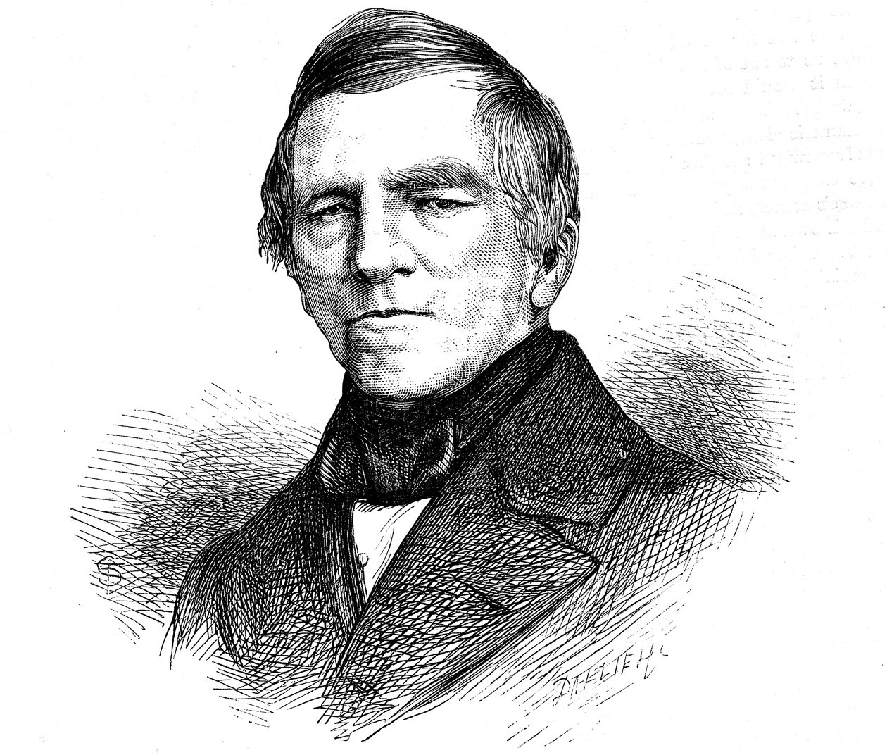 Johann Franz Encke, 19. yüzyıl Alman astronomu by Unbekannt