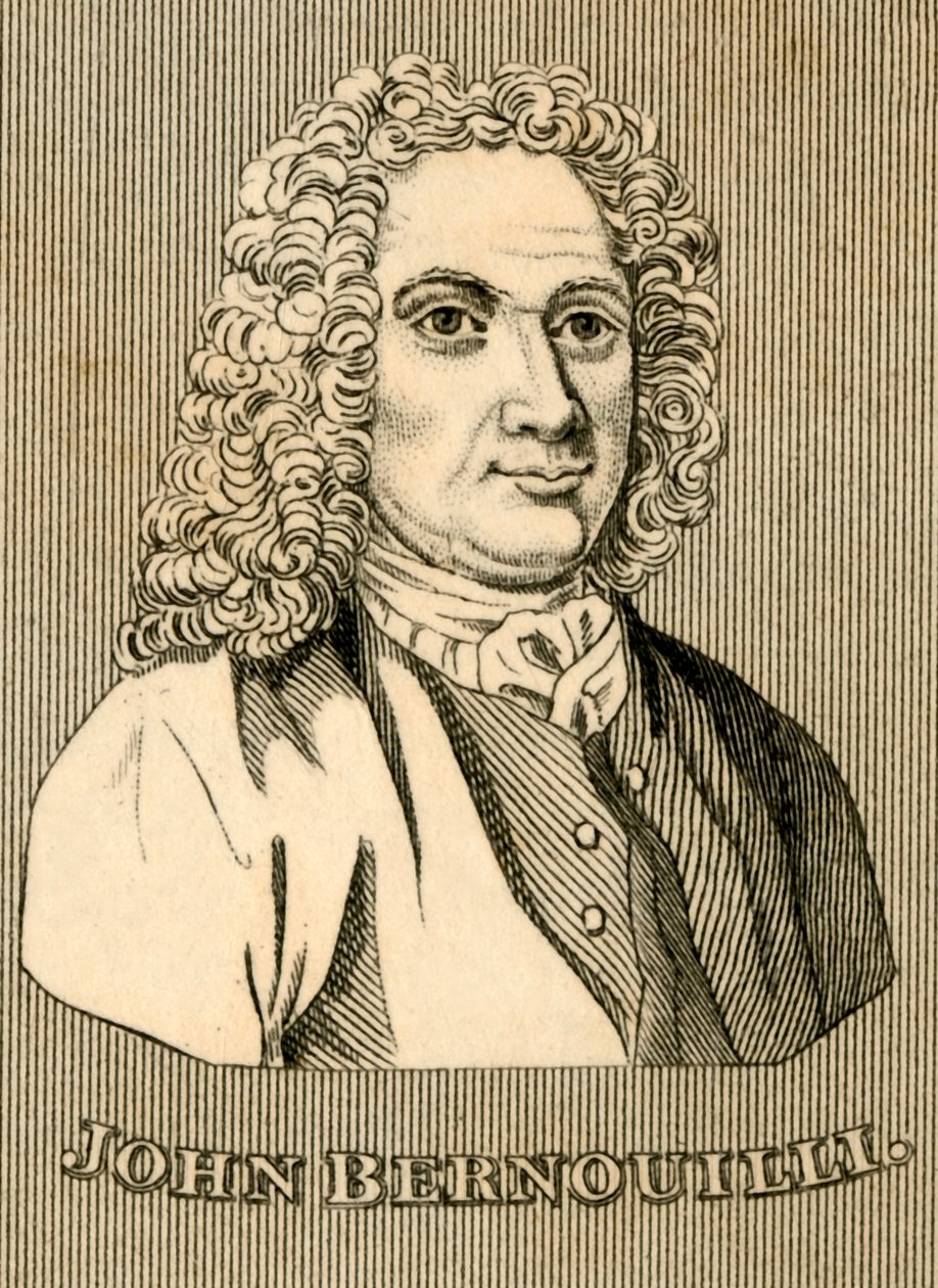 John Bernouilli, 1667-1748, 1830. by Unbekannt