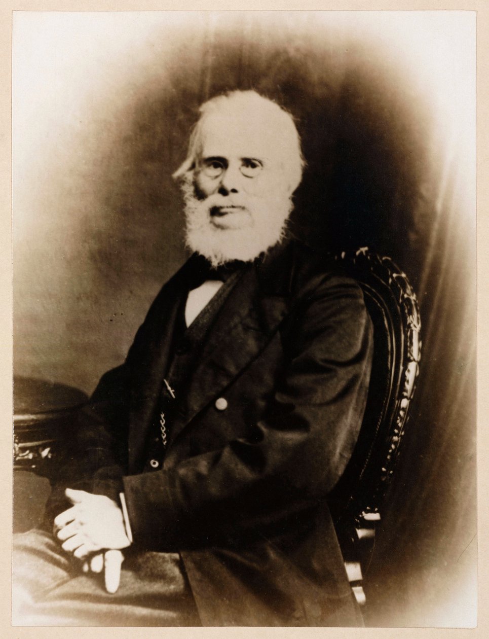 John Stringfellow, İngiliz öncü havacı, 1880 dolayları by Unbekannt