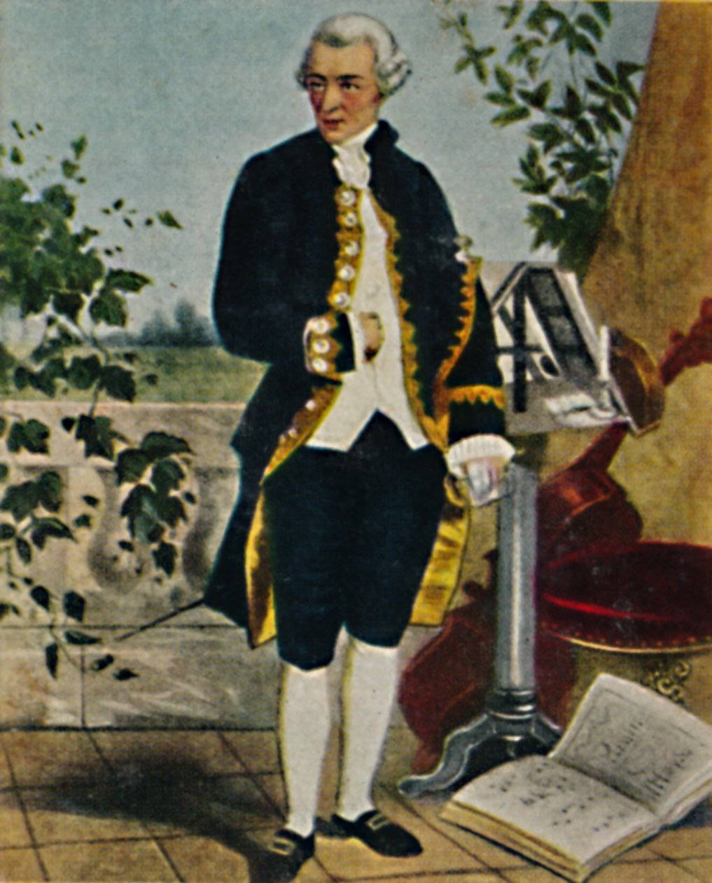 Joseph Haydn 1732-1809. - Hammann tarafından yapılan resim, 1934. by Unbekannt