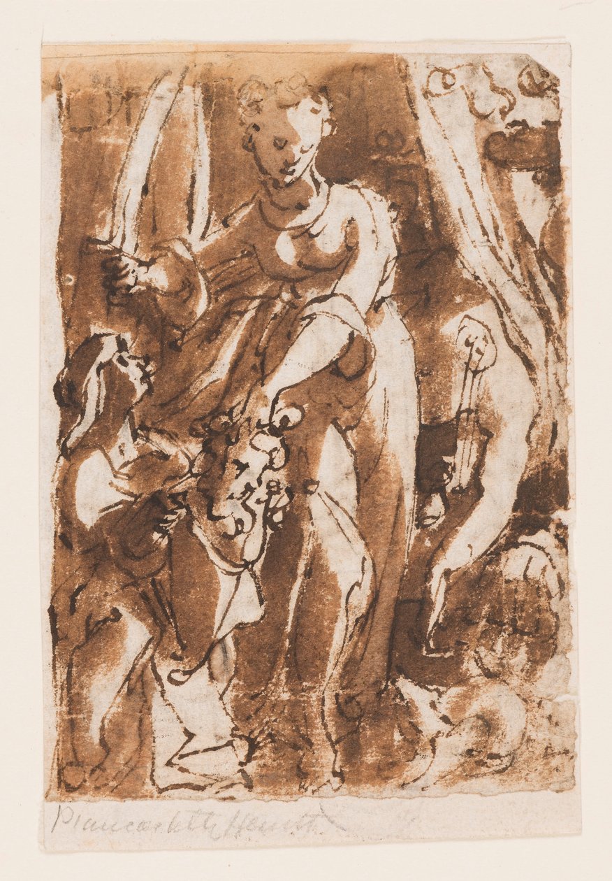 Holofernes başkanı ile Judith by Unbekannt