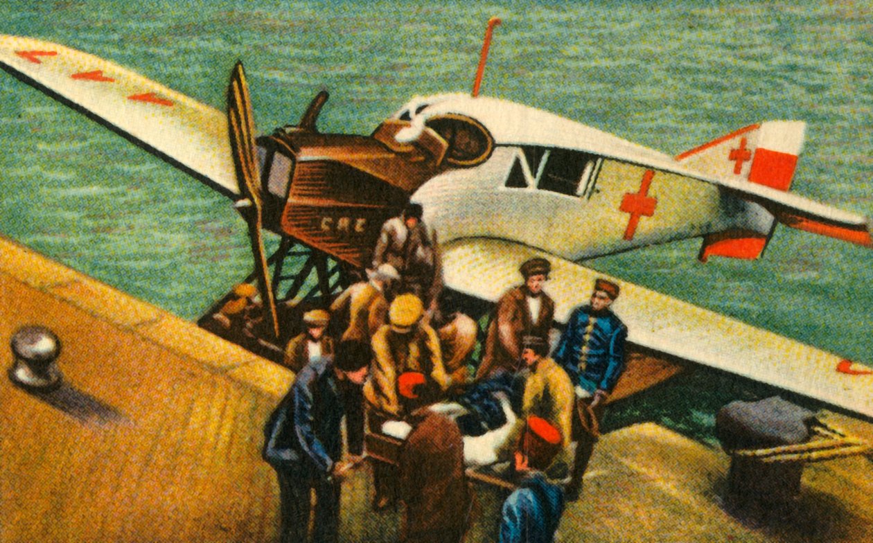 Junkers F 13w tıbbi uçak, c1919, 1932. by Unbekannt