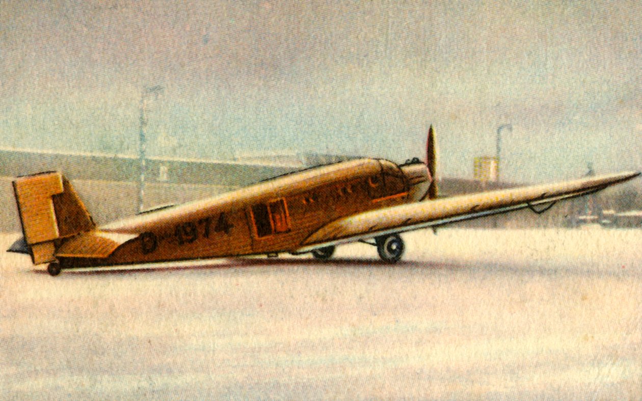 Junkers Ju 52 uçağı, 1932. by Unbekannt