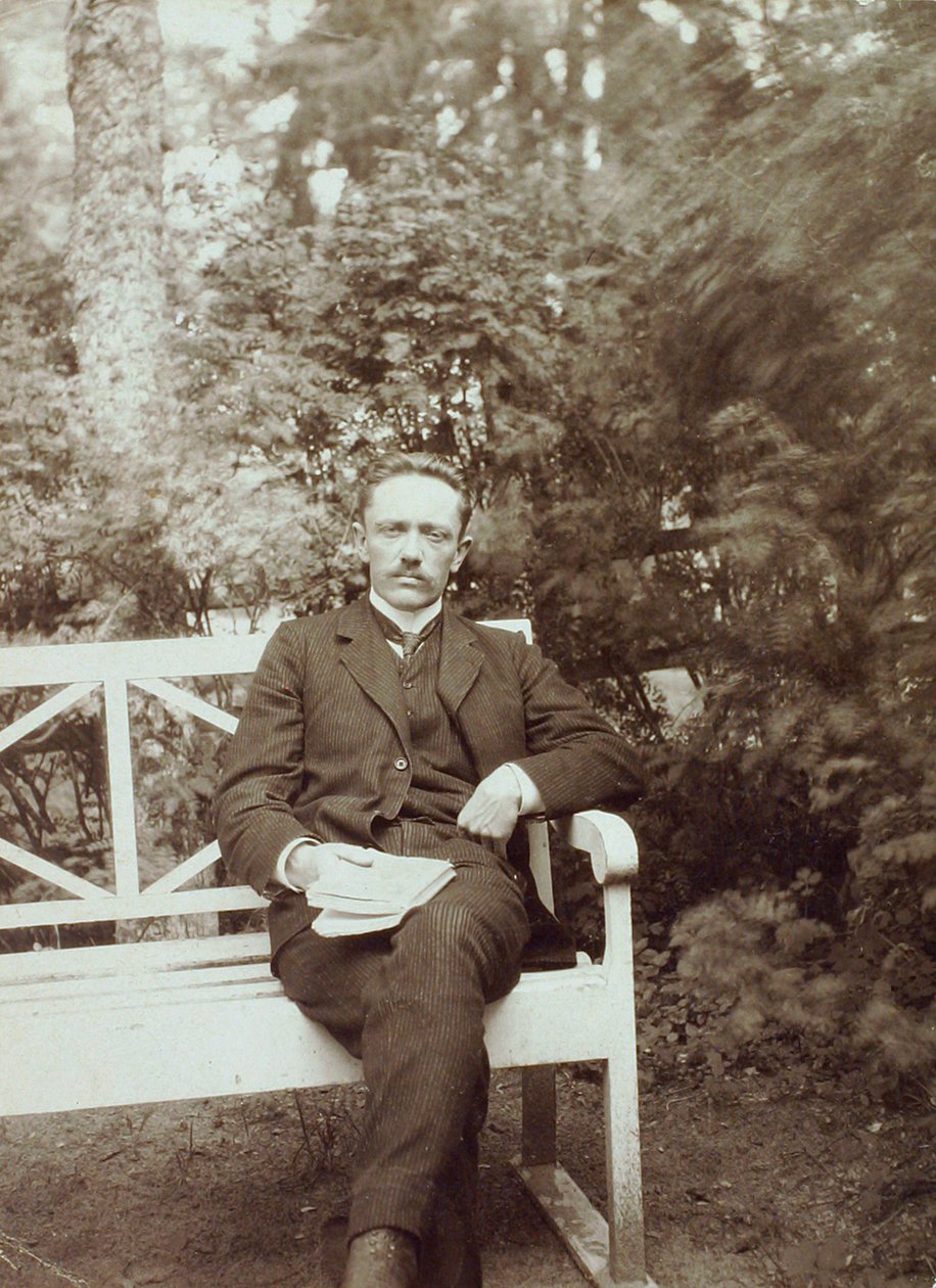 Jurgis Baltrusaitis, Litvanyalı şair, 20. yüzyılın başlarında by Unbekannt