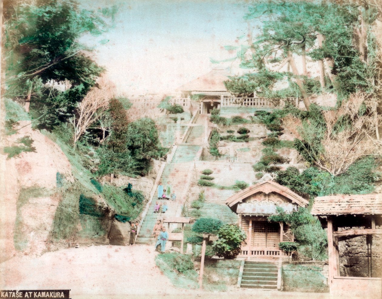 Katase ve Kamakura, Japonya by Unbekannt