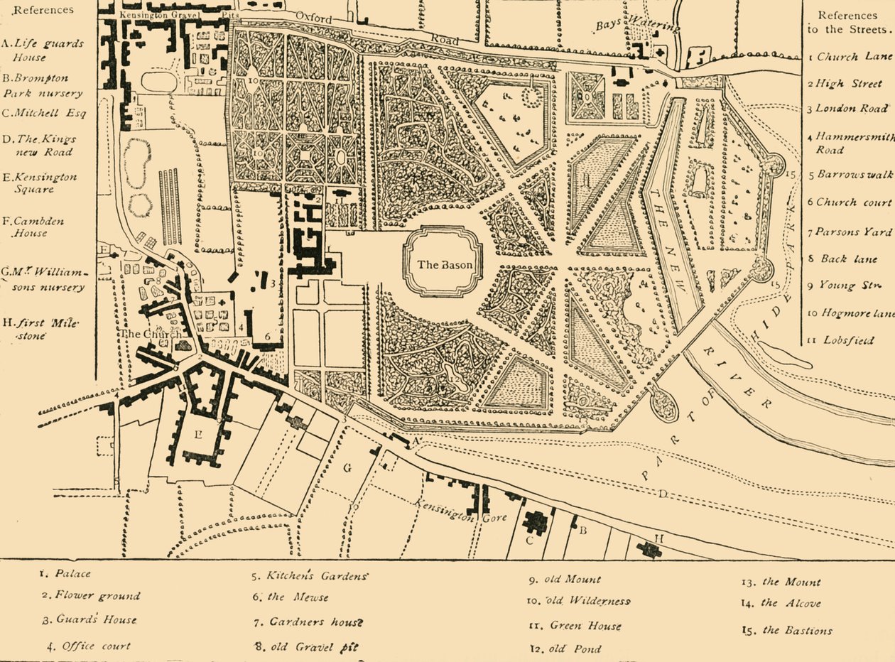 Kensington, 1764, c1876. by Unbekannt