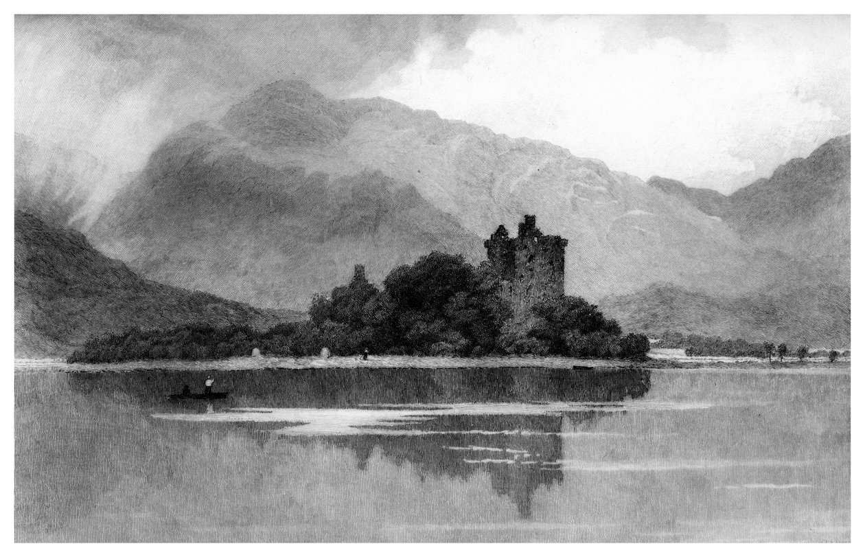 Kilchurn Kalesi, 1895 by Unbekannt