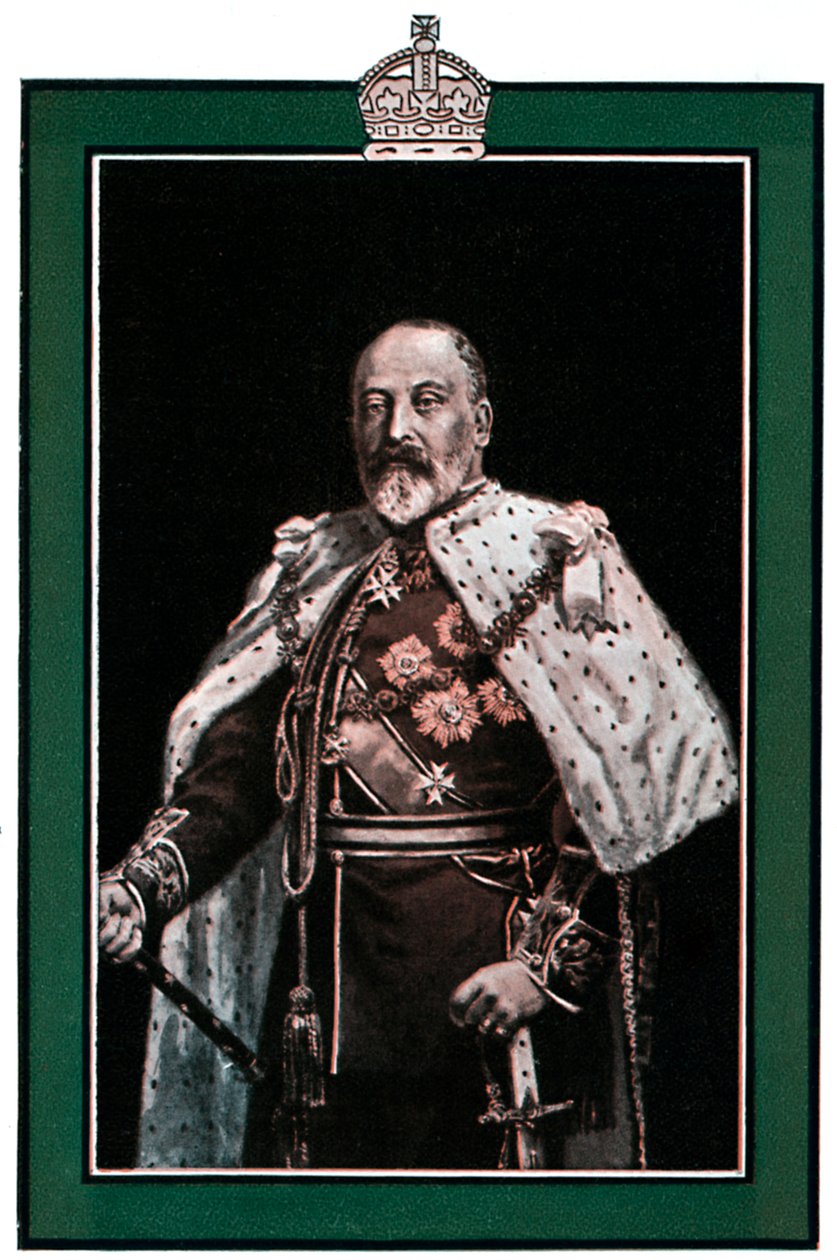 Kral Edward VII 1841-1910, 1902-1903 by Unbekannt
