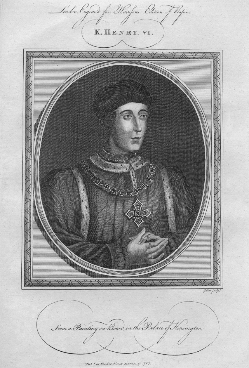 Kral Henry VI, 1787. by Unbekannt