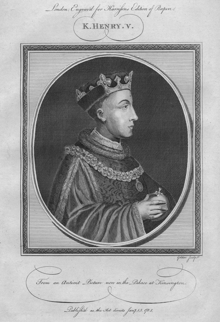 Kral Henry V, 1785. by Unbekannt