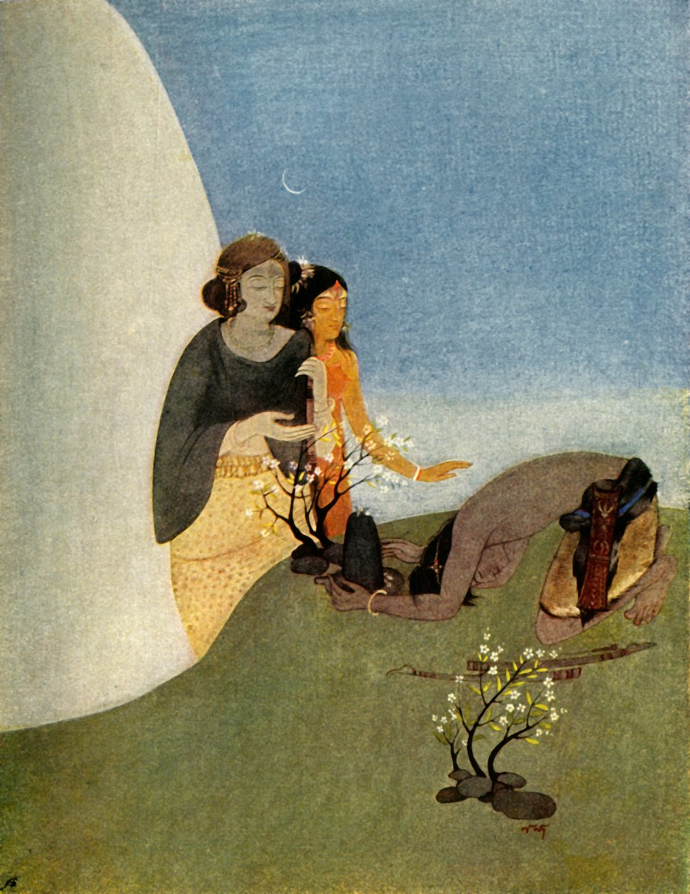 Kirat-Arjuna, 1920. by Unbekannt
