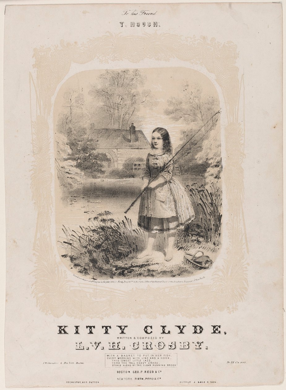 Kitty Clyde, 1854. by Unbekannt
