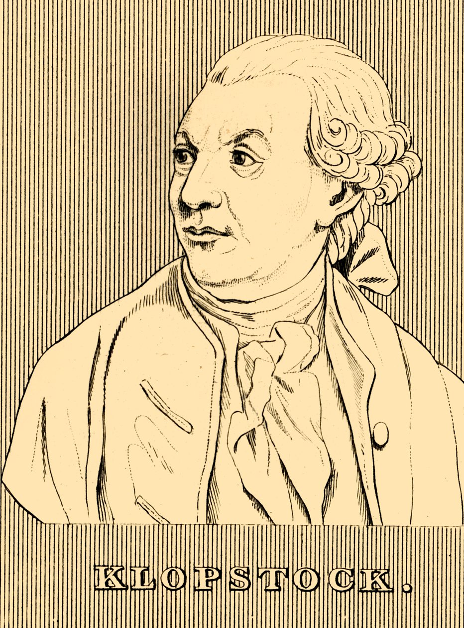 Klopstock, 1724-1803, 1830. by Unbekannt