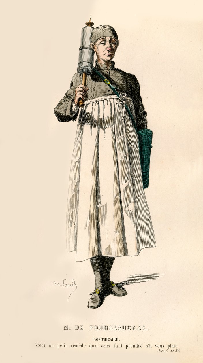 LApothicaire, 1868. by Unbekannt