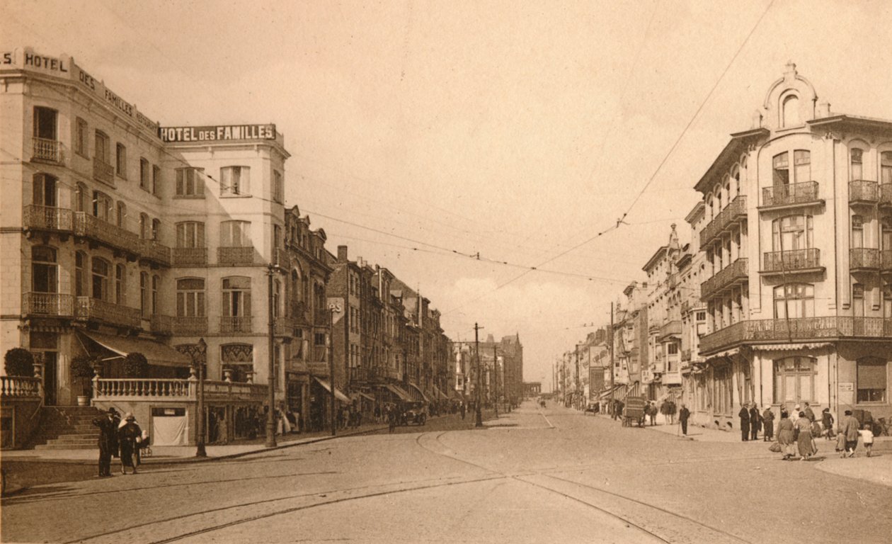 Avenue Lippens, c1900. by Unbekannt