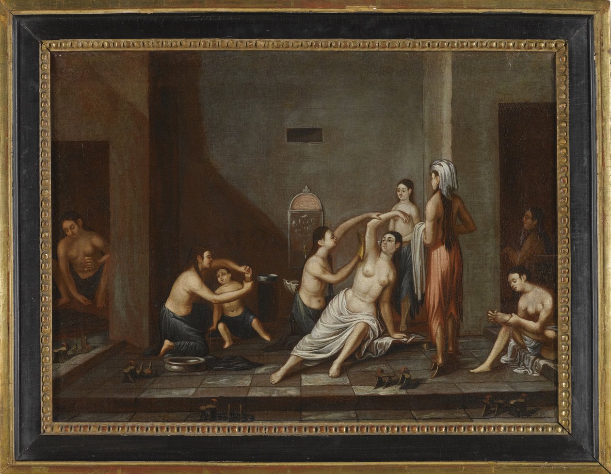 Hamamdaki Hanımlar, 1741 by Unbekannt