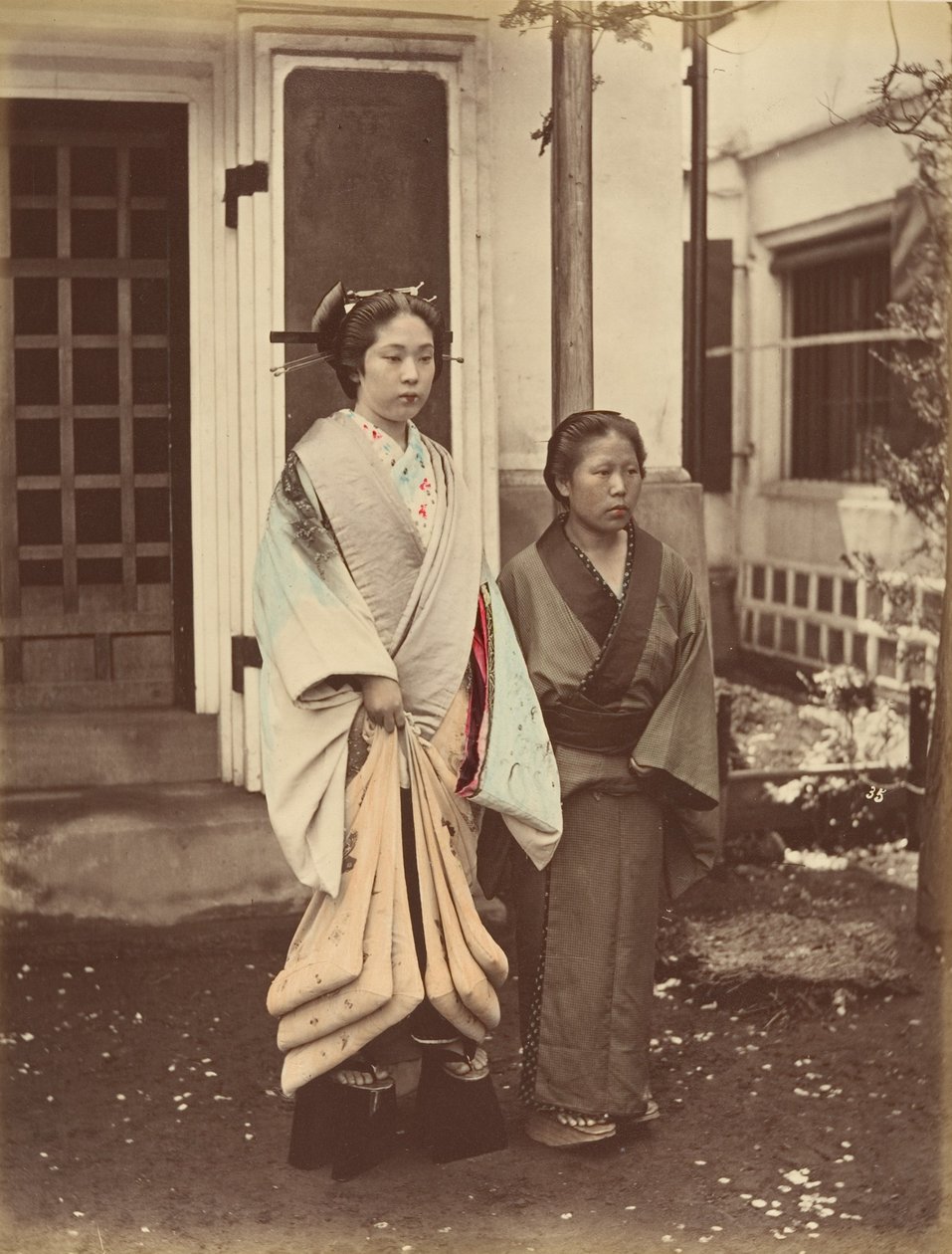 Hanım ve Hizmetçi, 1870