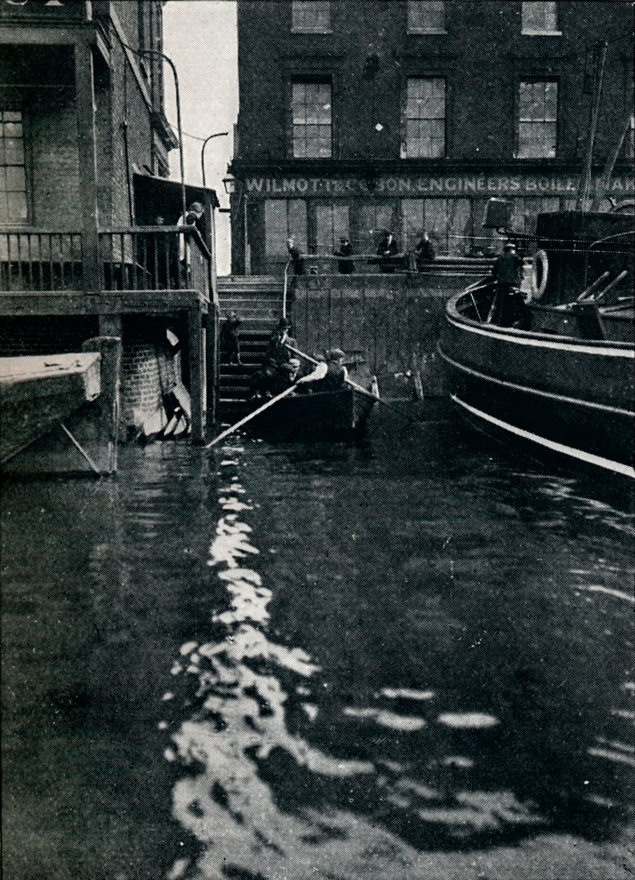Battle Bridge Merdivenlerinden Çıkmak, Londra, c1900 1901 by Unbekannt