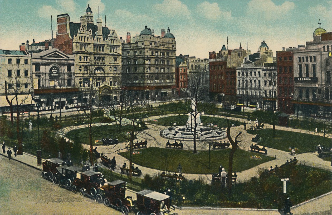Leicester Meydanı, Londra, 1900'ler. by Unbekannt