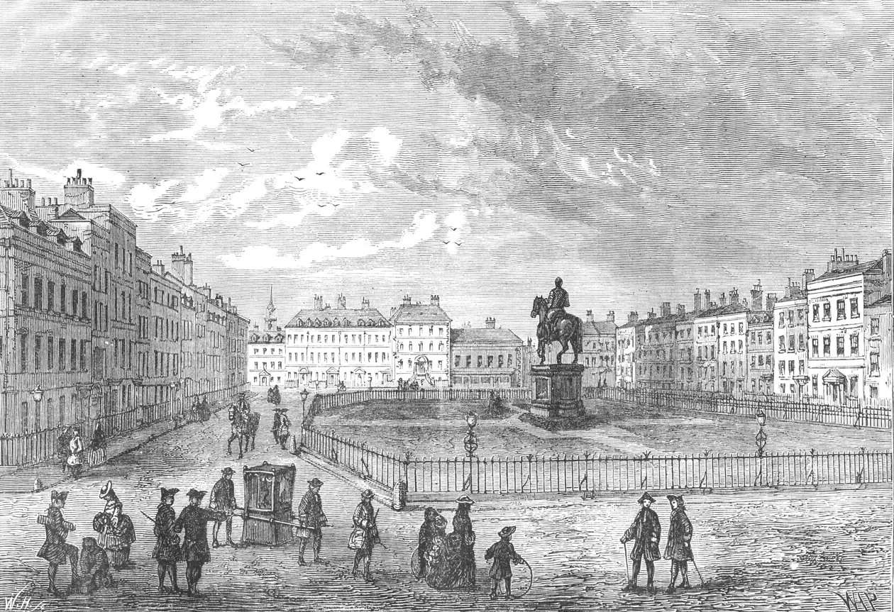 Leicester Meydanı, c1750 1897 by Unbekannt