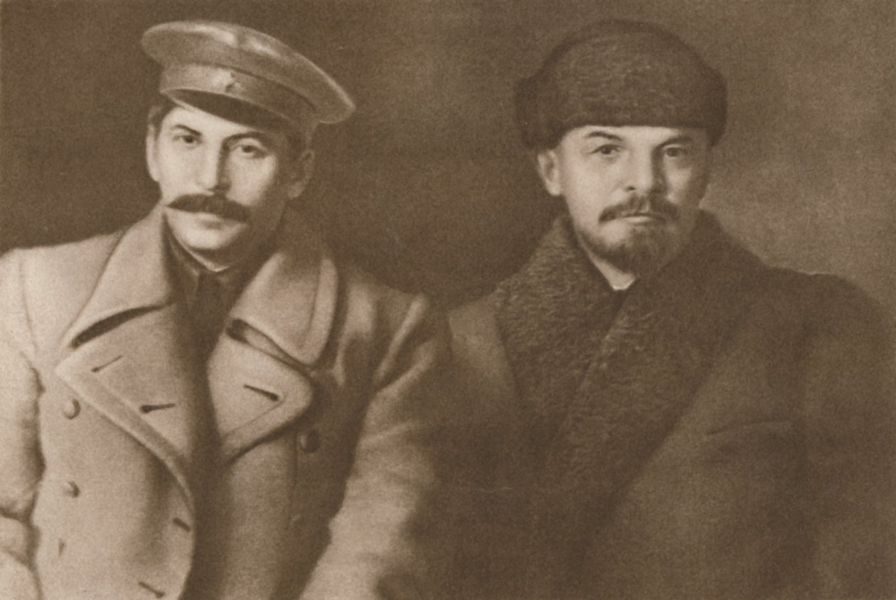 Lenin ve Stalin, Mart 1919, 1939. by Unbekannt