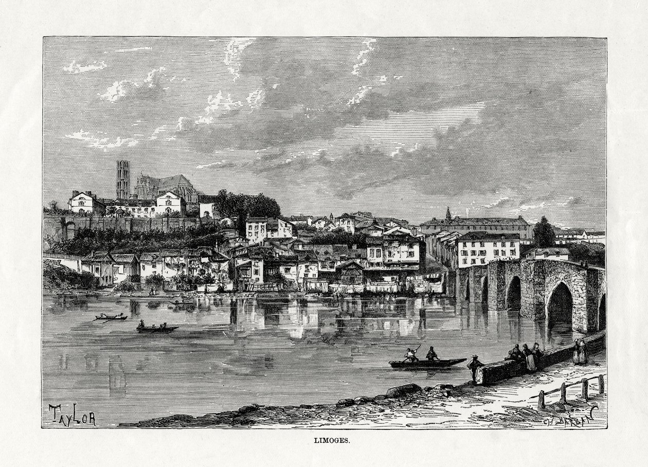 Limoges, Fransa, 1879 by Unbekannt