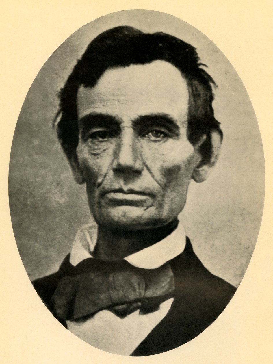 Lincoln, 1858, 1930. by Unbekannt