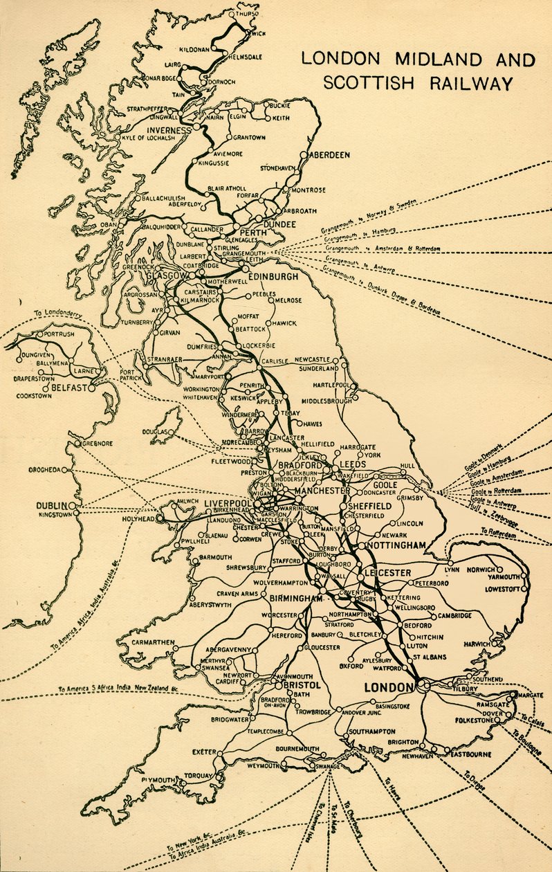 Londra Midland ve İskoç Demiryolu, 1930. by Unbekannt