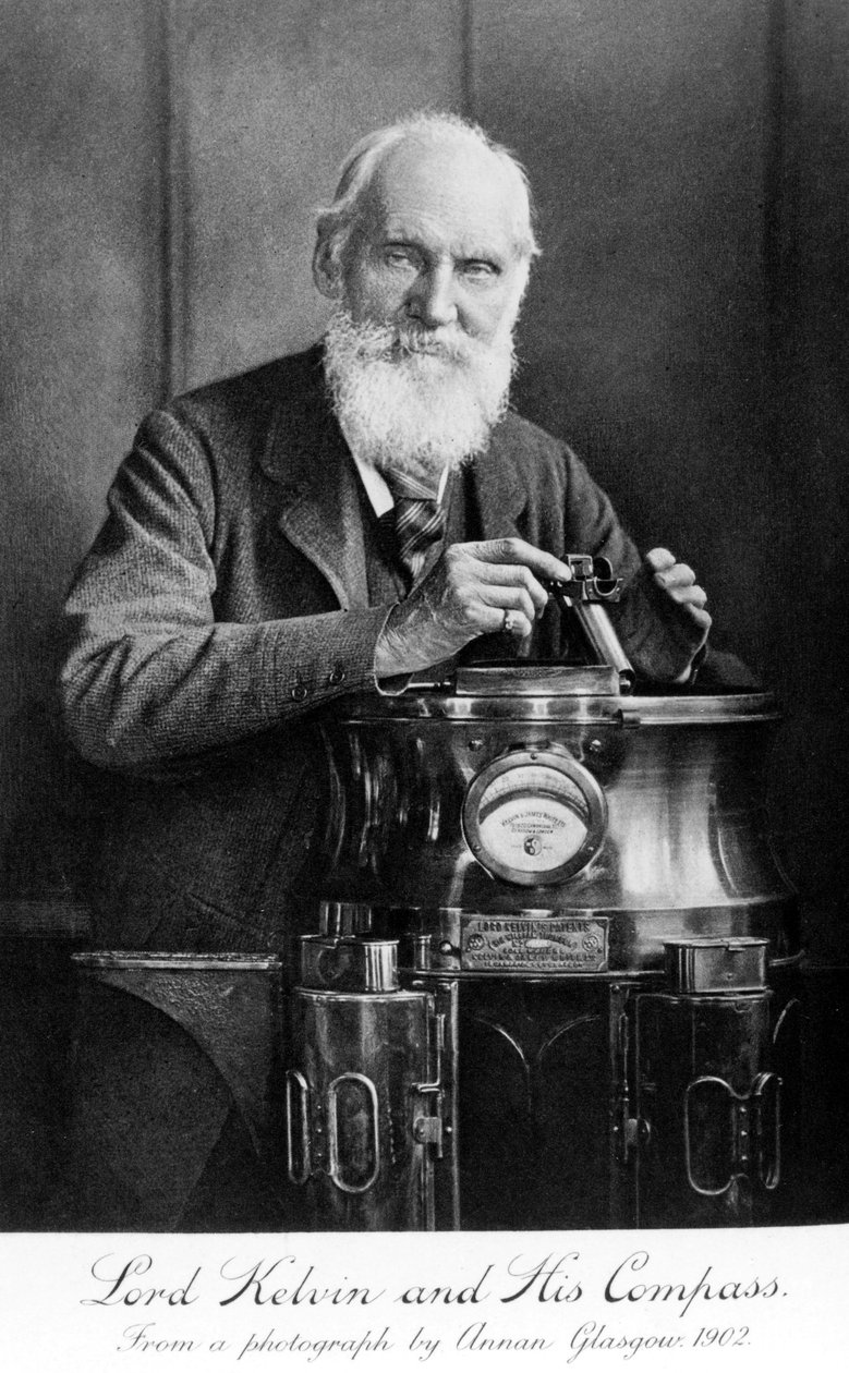 Lord Kelvin ve pusulası by Unbekannt