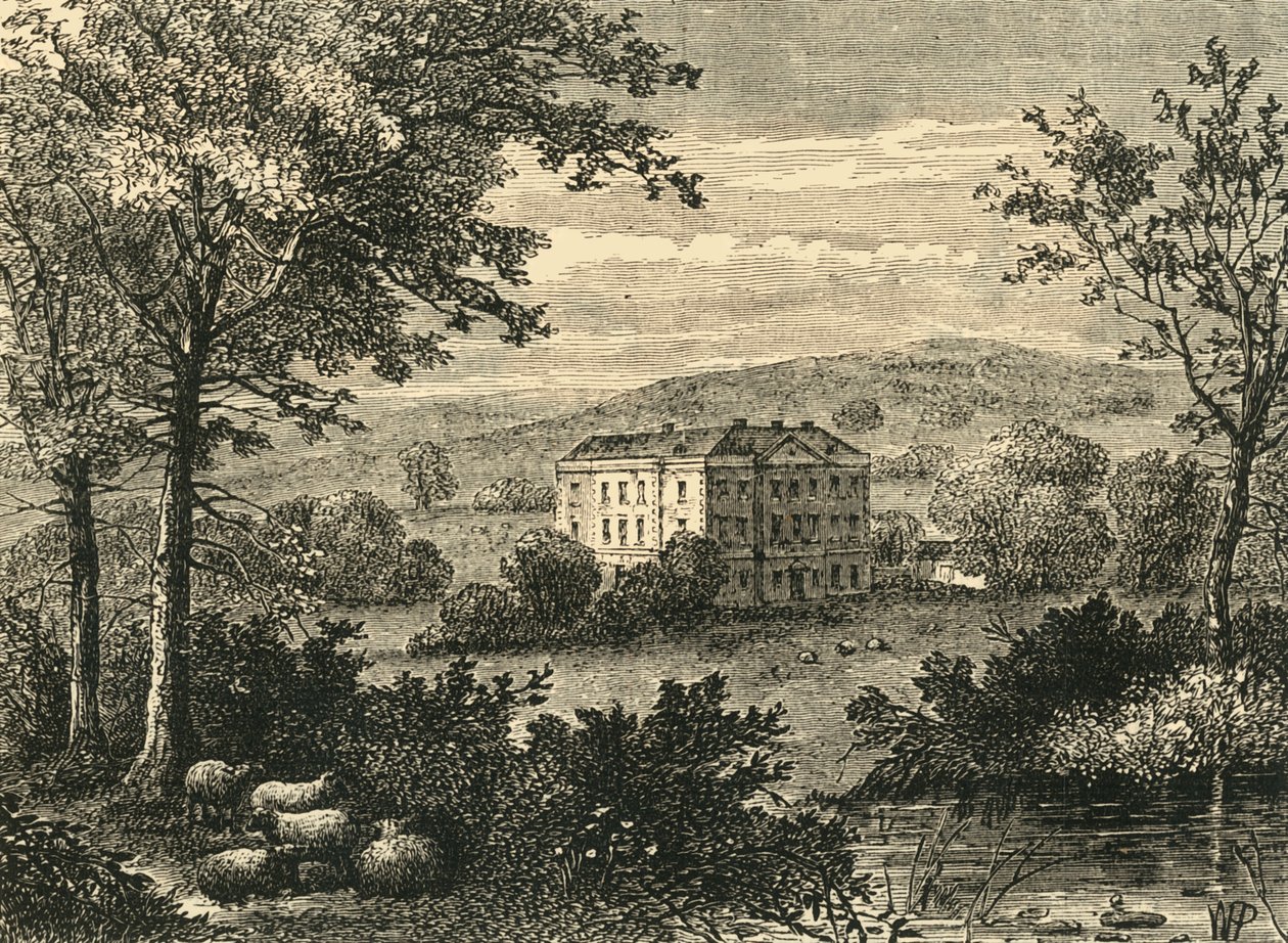 Lord Thurlows Evi, Knights Hill, c1878. by Unbekannt