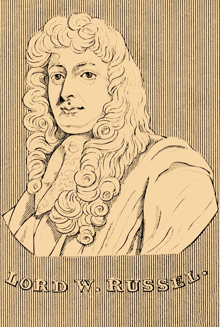 Lord W. Russel, 1639-1683, 1830. by Unbekannt