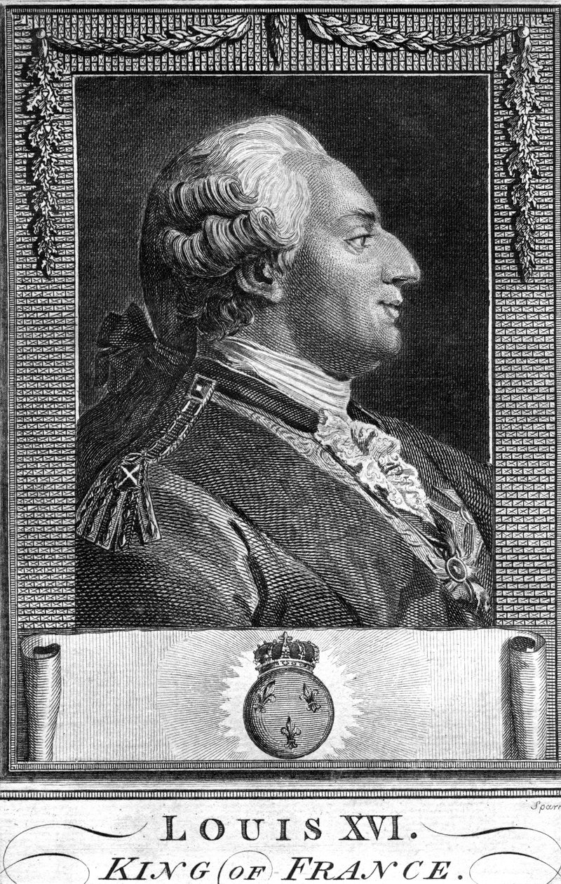 Louis XVI, Fransa Kralı by Unbekannt