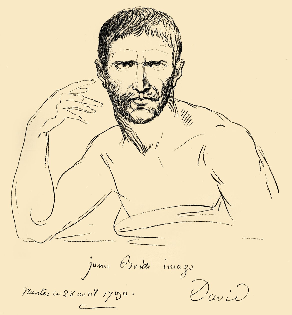 Lucius Junius Brutus, 1790, 1903 by Unbekannt